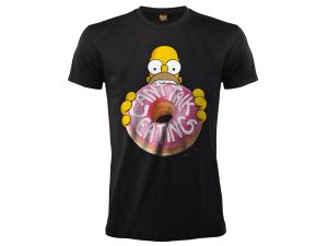 T-Shirt Simpsons - Can't talk eating - SIM01.NR