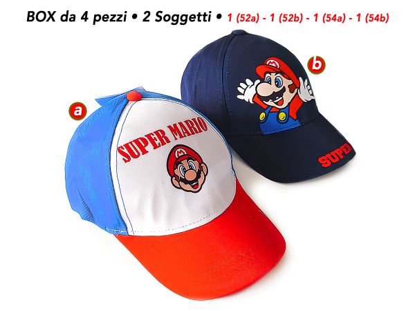 Cappello Nintendo Super Mario - 71694001 - BOX4 - SMCAP11BOX4 a 17€