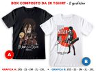 T-Shirt Attack on Titan - 2 soggetti - BOX 20 pz - AOT6_BO20