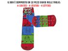 Box 12pz Socks Avengers - Marvel - AVCAL1