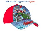 Cappello Avengers - M06369 MC - Box2pz. - Tgl52 - AVCAP10BOX2