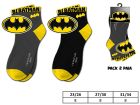 Calzetti Batman - Pack 2 pz - Box 12 pack L04514MC - BATCALBO1_12