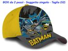 Cappello Batman - L04433 MC - Box 2pz. - Tgl. 52 - BATCAPBO4A