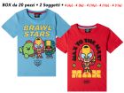 T-Shirt Brawl Stars - 2 soggetti - 60578 - BOX20 - BRSTS2BOX20