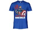 T-Shirt Capitan America profilo - CAPB01.BR