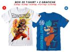 T-Shirt Dragon Ball - 2 soggetti - BOX20 - DRB1.B_BOX20