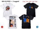 T-Shirt Dragon Ball - 2 soggetti - BOX20 - ADULTO - DRB5.A_BOX20