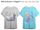 T-Shirt Frozen - 2 soggetti - 60599 - BOX 20 - FROTS2_BOX20