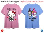 T-Shirt Hello Kitty - 2 soggetti - BOX20 - BAMBINA - HK04.B_BOX20