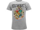 T-Shirt Harry Potter Hogwarts vintage - HP12.GR