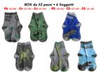 Calzetti Jurassic World - Pack 3 pz - Box 32 pack - JURCAL1BOX32