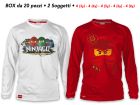 Box 20pz T Shirt Lego Ninjago - LEGOTS2MLBOX20