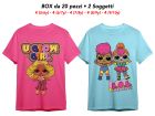 T-Shirt L.O.L. Surprise! - 2 soggetti - BOX 20 - LOLTS2_BOX20