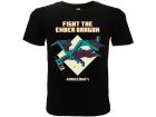 T-Shirt Minecraft Fight the Ender Dragon - MC14.NR