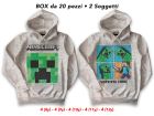 Felpa Minecraft - 2 Soggetti - 55725 - MCF3BOX20