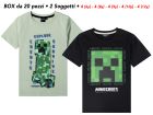 T-Shirt Minecraft - 2 soggetti - 60570 - BOX20 - MCTS5_BOX20