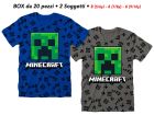 T-Shirt Minecraft - 2 soggetti - 305361 - BOX20 - MCTS7_BOX20