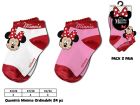 Calzetti Minnie - Pack 2pz - Box 12 pack D04455MC - MINCALBO3_12