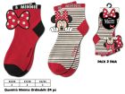 Calzetti Minnie - Pack 2pz - Box 12 pack D06852MC - MINCALBO5_12