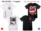 T-Shirt Naruto - 2 soggetti - BOX 20 - ADULTO - NARU04_BOX20
