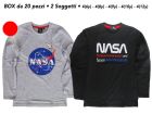 T-Shirt Nasa ML - 2 soggetti - Box 20 pz - NASTS1.BOX20