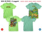 T-Shirt Ninja Turtles - 2 soggetti - BOX20 - BAMB. - NT01.B_BOX20