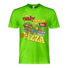 T-Shirt Ninja Turtles food pizza - NT01.VR
