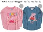 T-Shirt Peppa Pig ML - 2 soggetti - Box 20 pz - PPTS1.BOX20