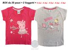 T-Shirt Peppa Pig - 2 soggetti - 60555 - BOX 20 - PPTS3_BOX20