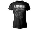 T-Shirt Music Ramones - Logo - Woman - RRALD
