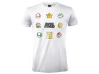 T-Shirt Nintendo Super Mario - Icons - SM08.BI