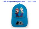 Cappello Super Mario - 1 Soggetto - Box 2 pz. - SMCAP9B.BOX2