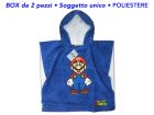 Poncho Super Mario - SMBIPONB01 - Box 2 pz. - SMPON1A.BOX2