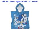 Poncho Mare Sonic - SN4348 - Box 2 pz - SONPONBO1A