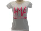 T-Shirt Solo Parole Donna Basic Ama - SPTDAMA.BI