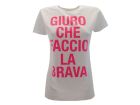 T-Shirt Solo Parole woman Basic Giuro Ch - SPTDBRAV.BI