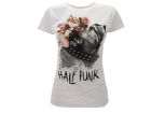 T-Shirt Solo Parole Donna Basic Half Punk - SPTDHP.BI
