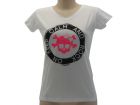 T-Shirt Solo Parole Donna Basic Keep calm and rock - SPTDKCAL.BI
