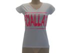 T-Shirt Solo Parole Donna Basic Sciallati - SPTDSCIAL.BI