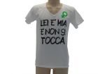 T-Shirt Solo Parole Uomo Basic Lei e#xE8; mia e no - SPTULEIMI.BI
