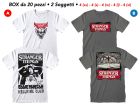 T-Shirt Stranger Things - 2 soggetti - BOX 20 pz - ST_BOX20