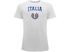 T-Shirt Italia scritta e scudetto Ricamati - TURICAIT1.BI