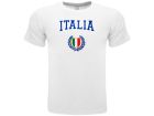 T-Shirt Italia scritta e scudetto Ricamati - TURICAIT1B.BI