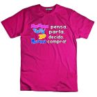 T-Shirt Mamma pensa, babbo parla,io decido, nonna - UBMPBPIDNC.FX