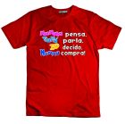 T-Shirt Mamma pensa, babbo parla,io decido, nonna - UBMPBPIDNC.RO