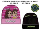 Gorro Dinsieme - Caja 2 piezas - DINBER1