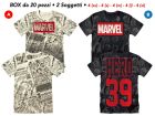 Camiseta Marvel - BOX20 - MAR_BOX20