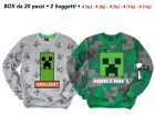 Felpa Minecraft - 2 Soggetti - 55093 - MCF1BOX20