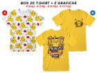 T-Shirt Pokemon - 2 soggetti - BOX20 - PK3.B_BOX20