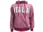 Felpa Turistica Zip/Cap Italia - TUITAF8.BO